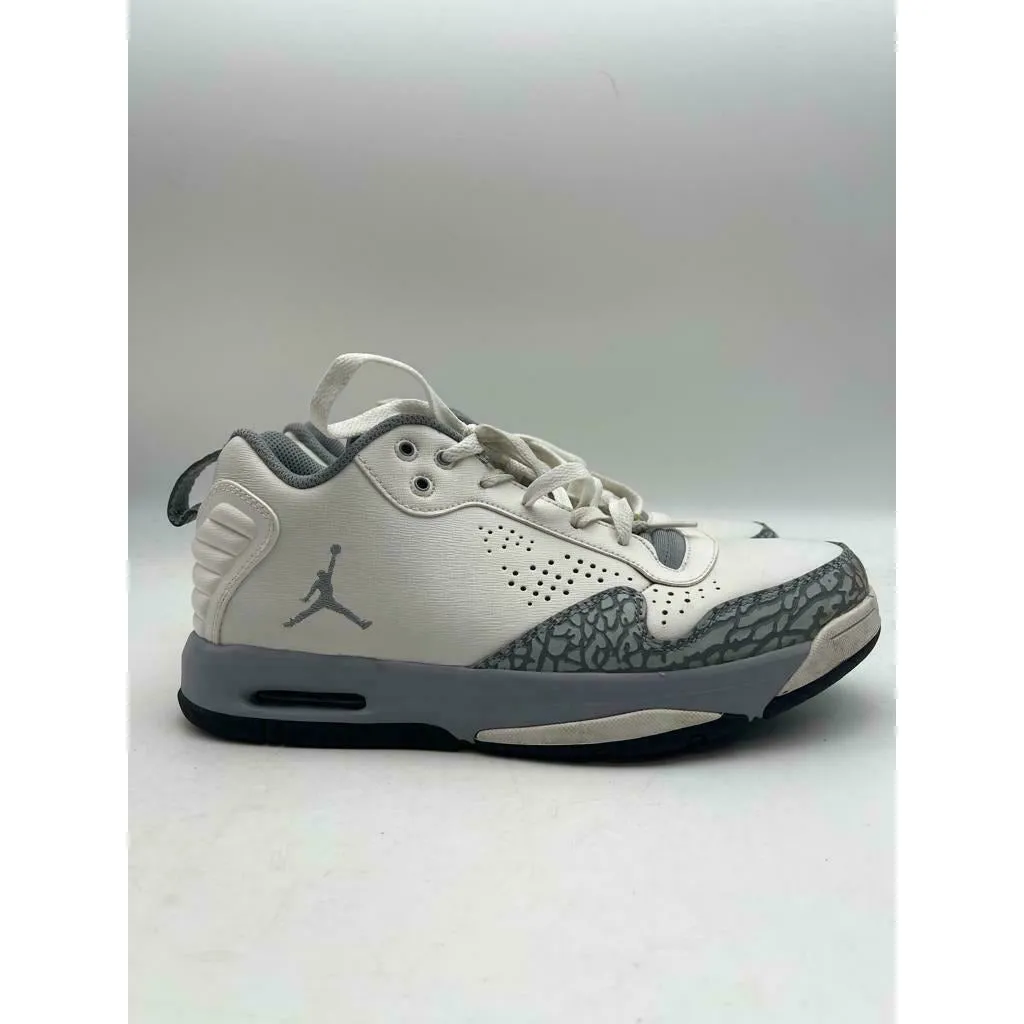 NIKE Men’s Air Jordan After Game II White Stealth Basketball Shoes 487002-102