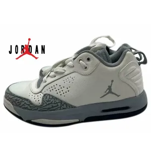 NIKE Men’s Air Jordan After Game II White Stealth Basketball Shoes 487002-102