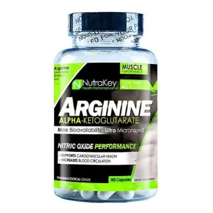 NutraKey L-Arginine 100 Capsules