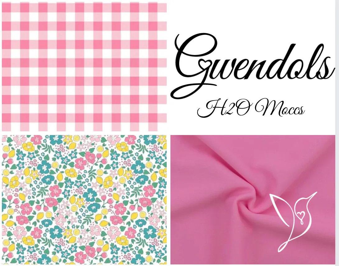 Pink Gingham UV 50 H2O Mocc