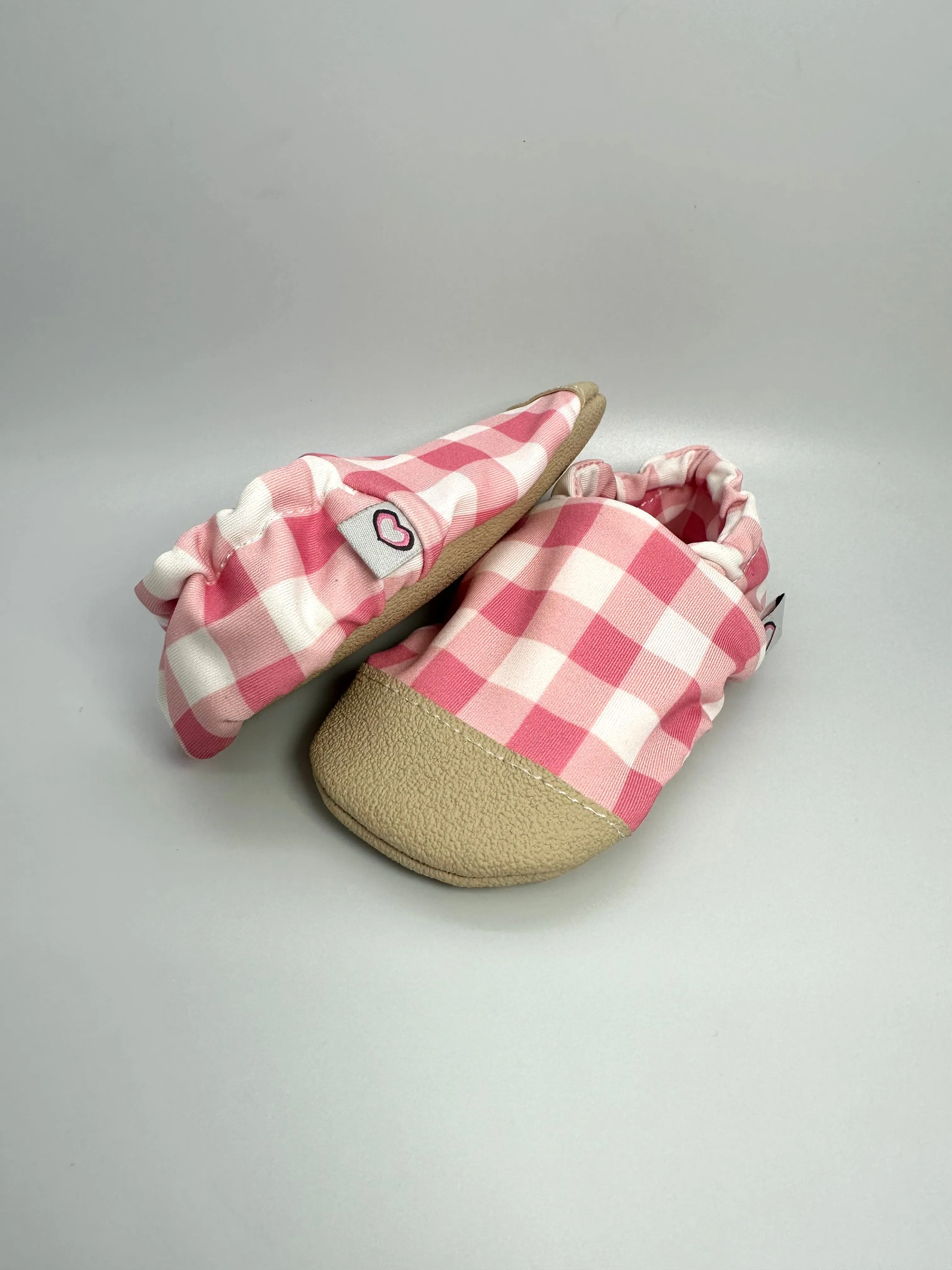 Pink Gingham UV 50 H2O Mocc