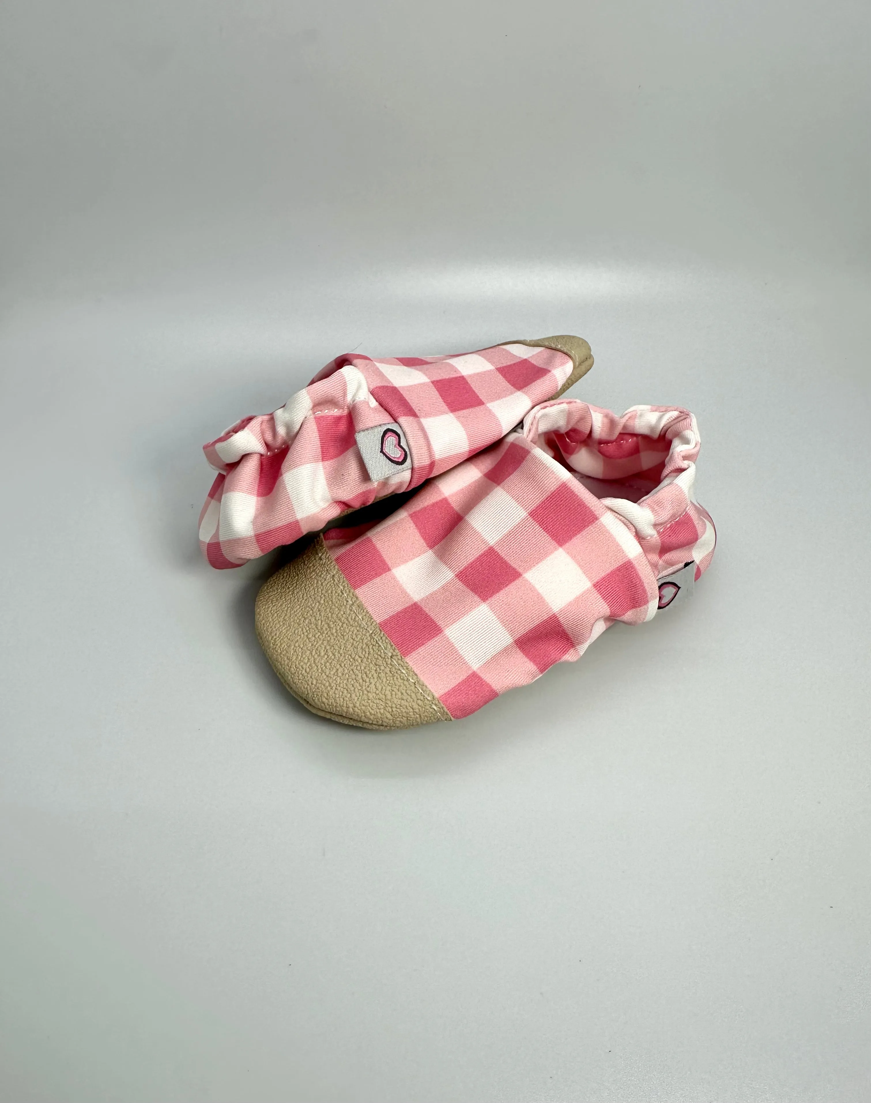 Pink Gingham UV 50 H2O Mocc