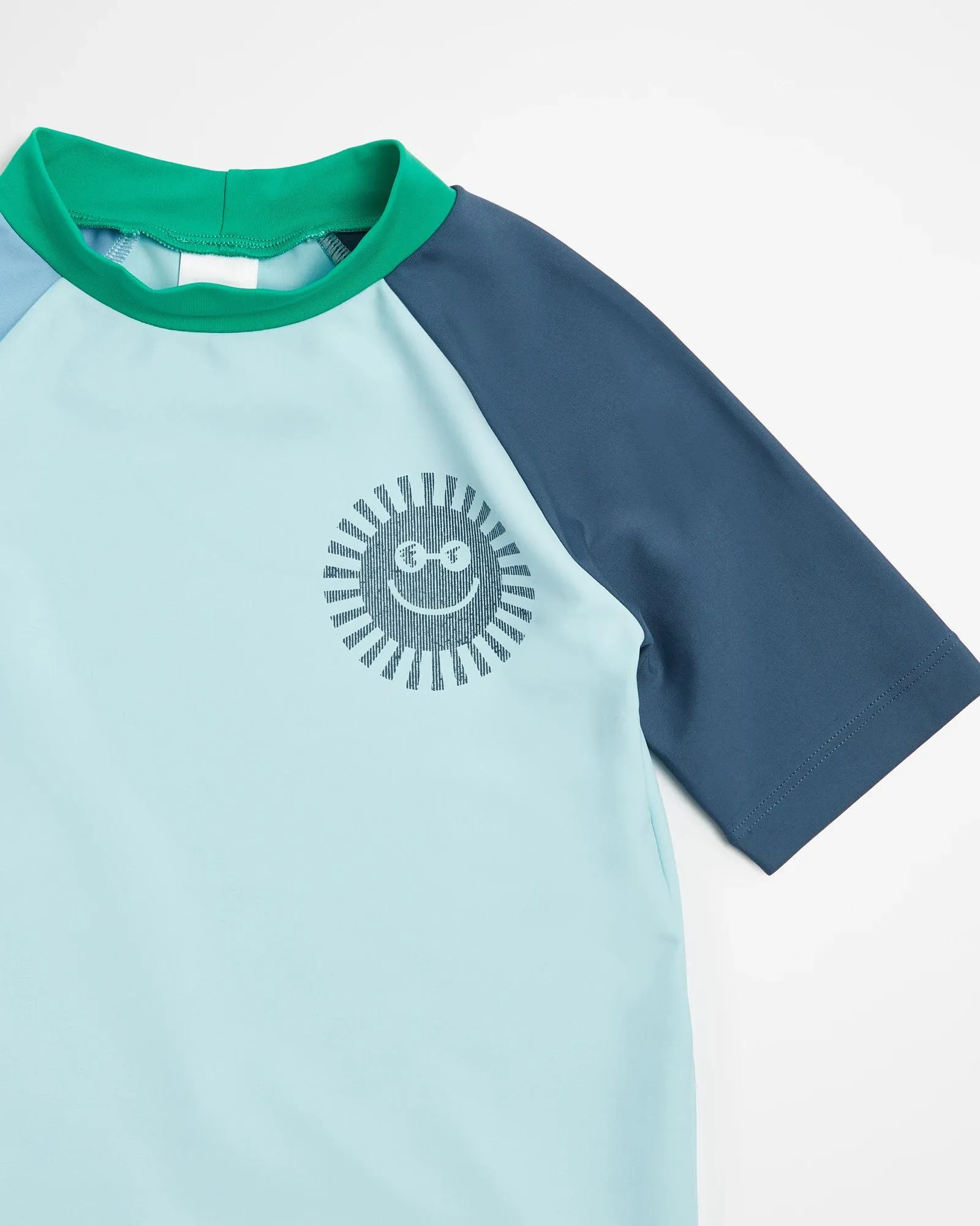 popular  Boys Short Sleeve Swim Rash Vest