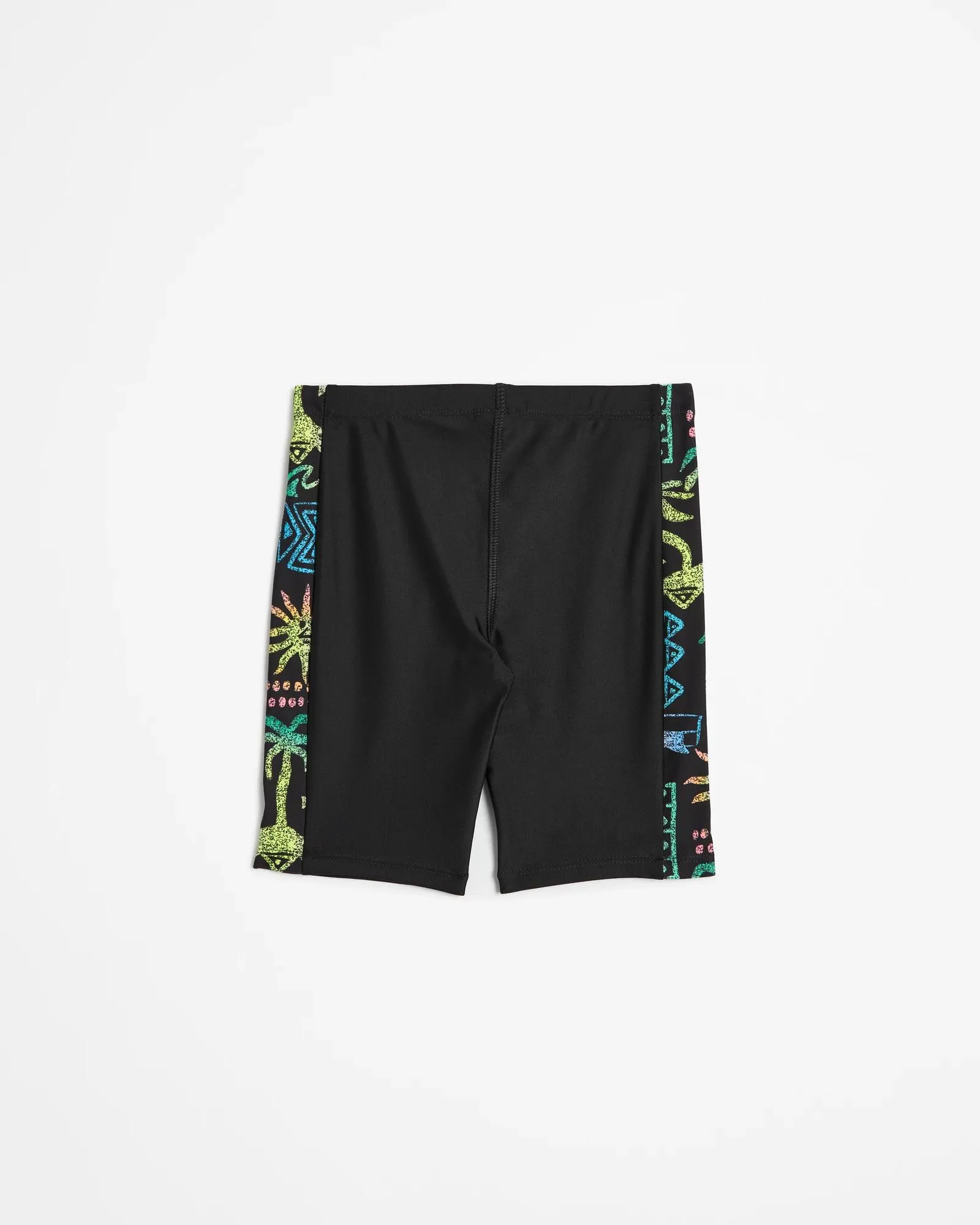 popular  Boys Spliced Print Swim Jammer