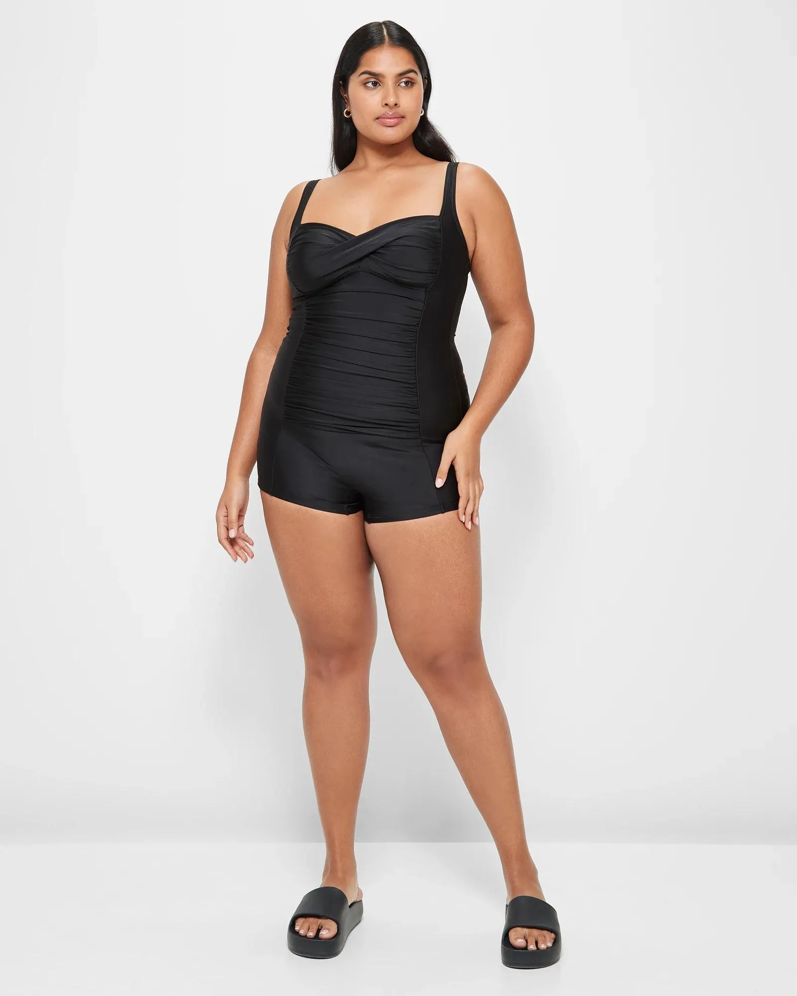 popular  One Piece Swim Boyleg Bathers - Shape Your Body