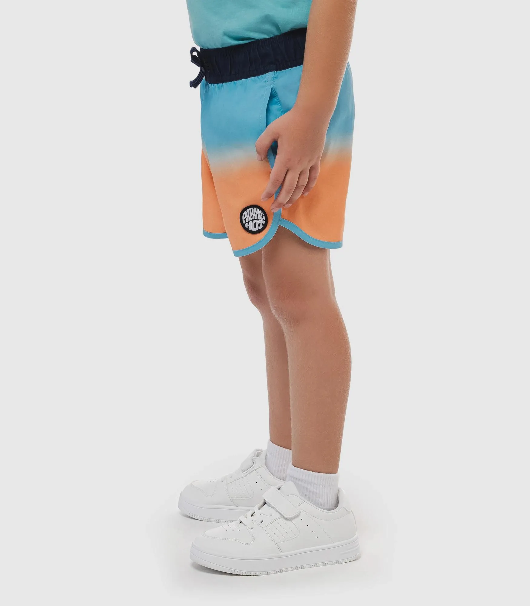 popular  Piping Hot Ombre Swim Boardshorts