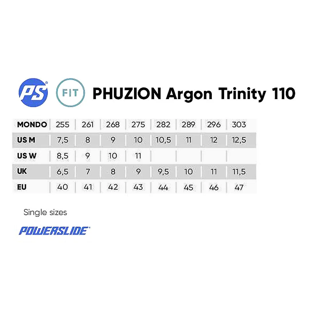 Powerslide Phuzion Argon Trinity 110