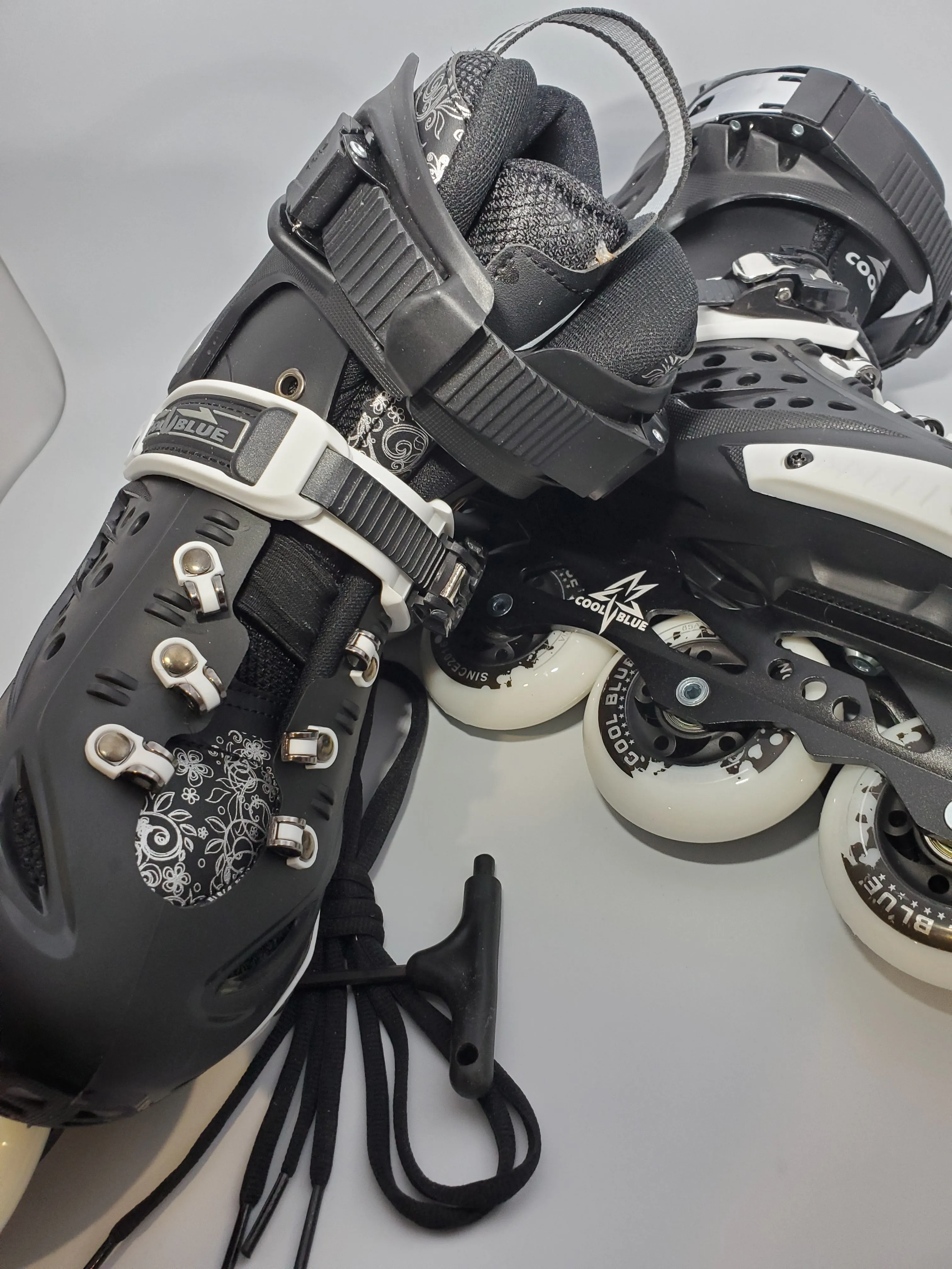 Prosperous Adult Inline Skates, Adult Unisex inline Skates, 40-44 Yards (Size: EU 41/US 8/UK 7/JP 25.5cm)