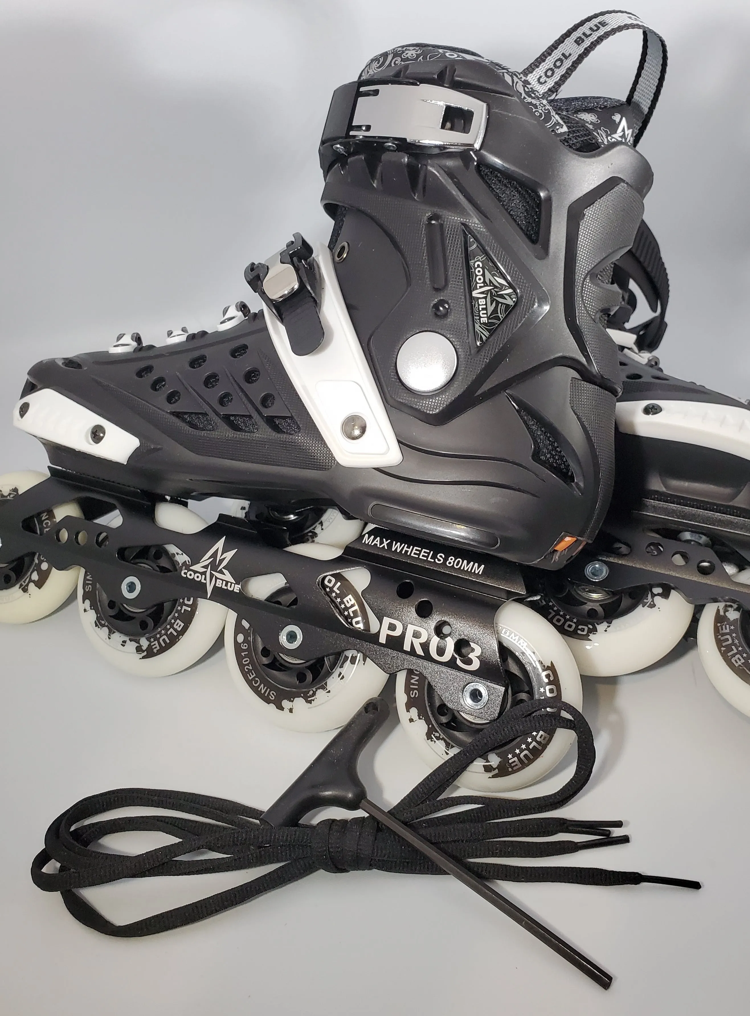 Prosperous Adult Inline Skates, Adult Unisex inline Skates, 40-44 Yards (Size: EU 41/US 8/UK 7/JP 25.5cm)