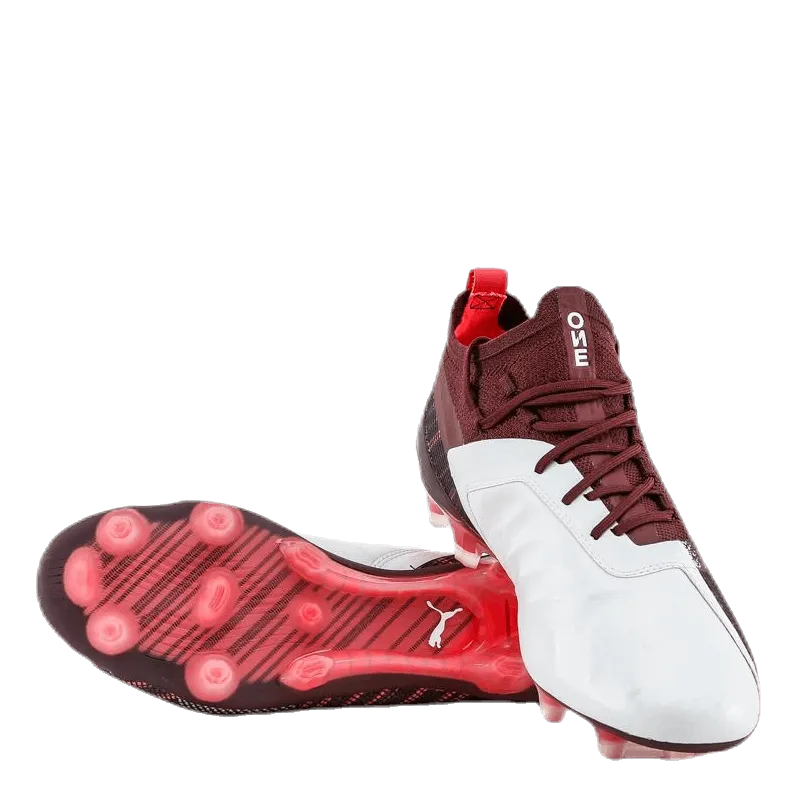Puma One 5.1 FG/AG Wns White/Red