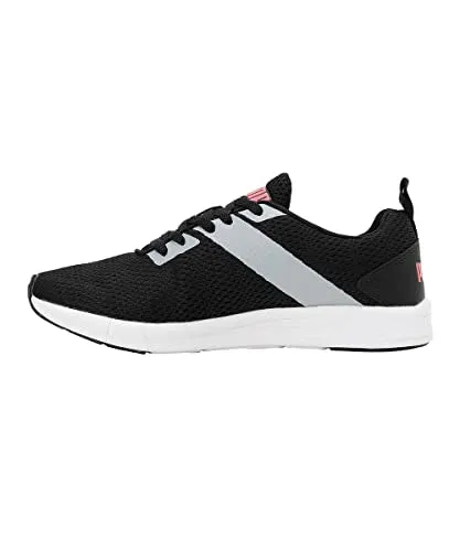 Puma Womens Meteor NU WN's Black-Quarry-Paradise Pink Running Shoe - 3UK (19336009)