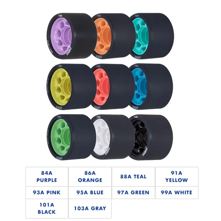 Radar Halo Wheels 101A - 4 pack