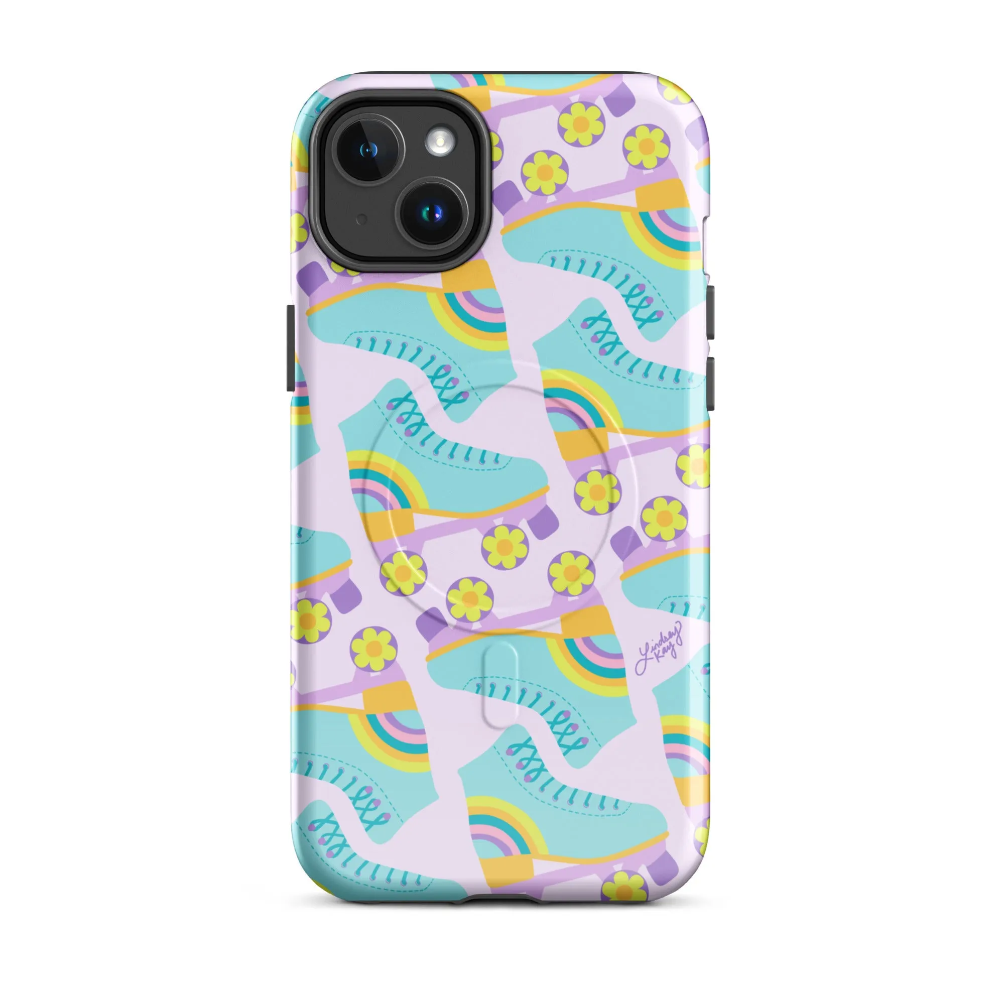 Retro Roller Skates - MagSafe® tough case for iPhone®