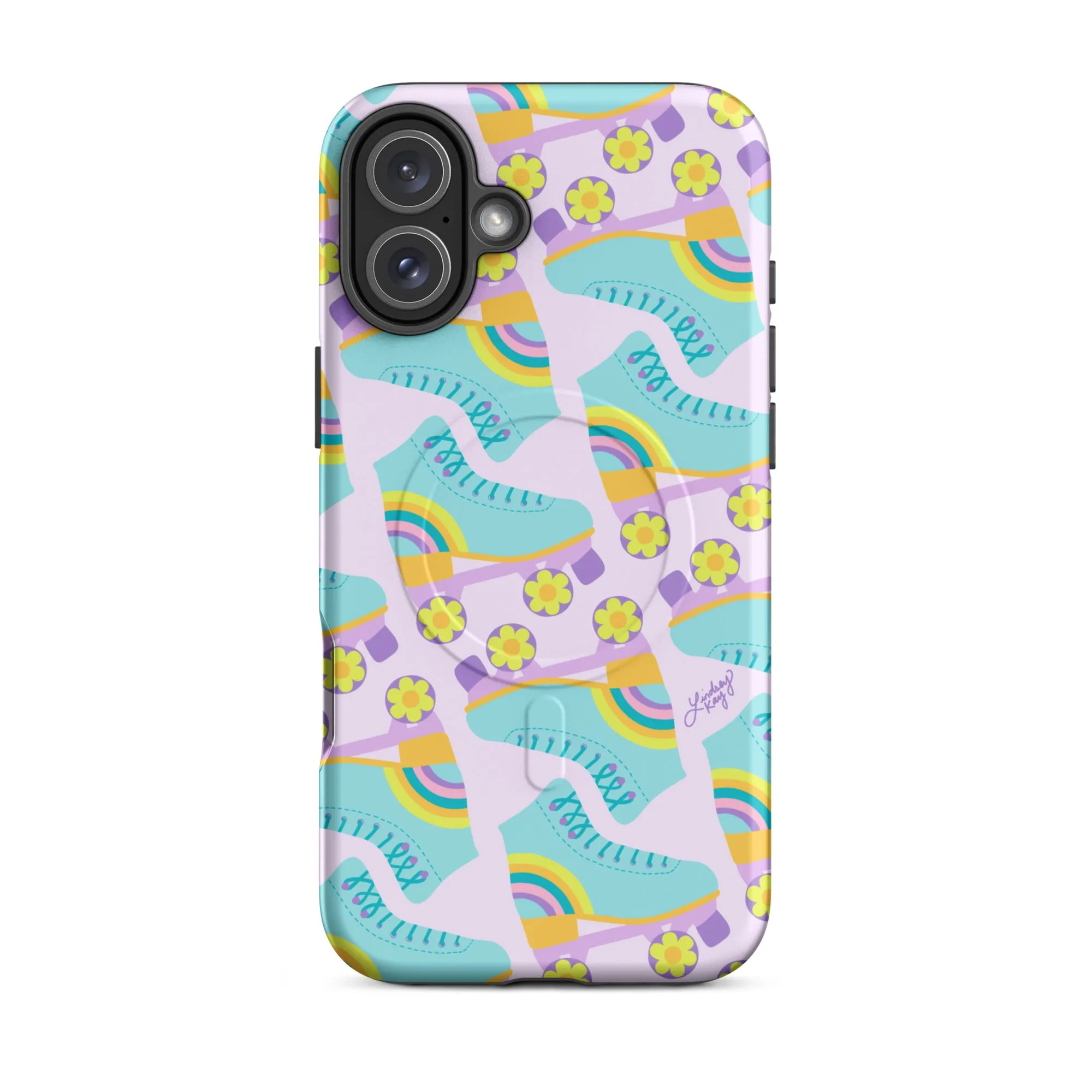 Retro Roller Skates - MagSafe® tough case for iPhone®