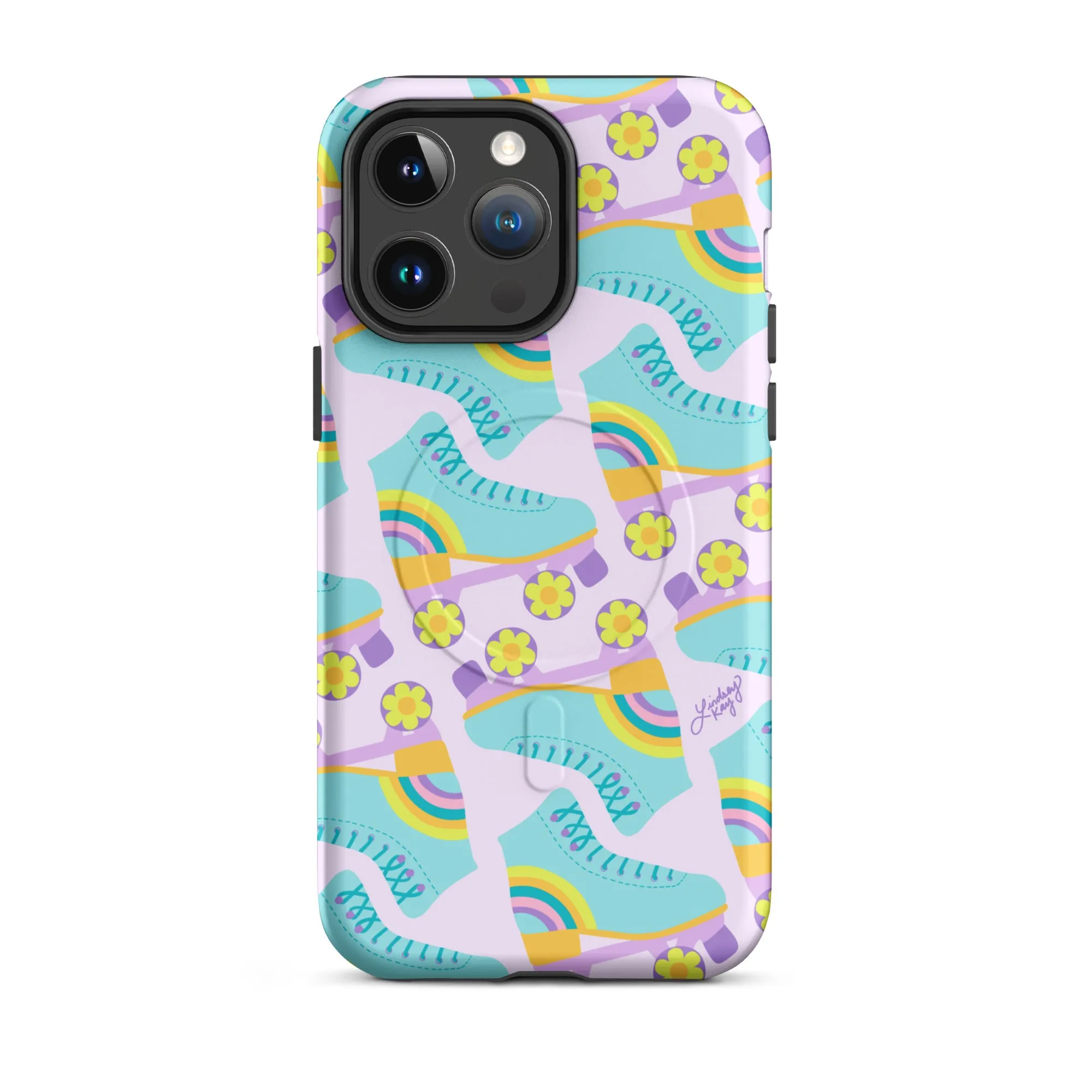 Retro Roller Skates - MagSafe® tough case for iPhone®