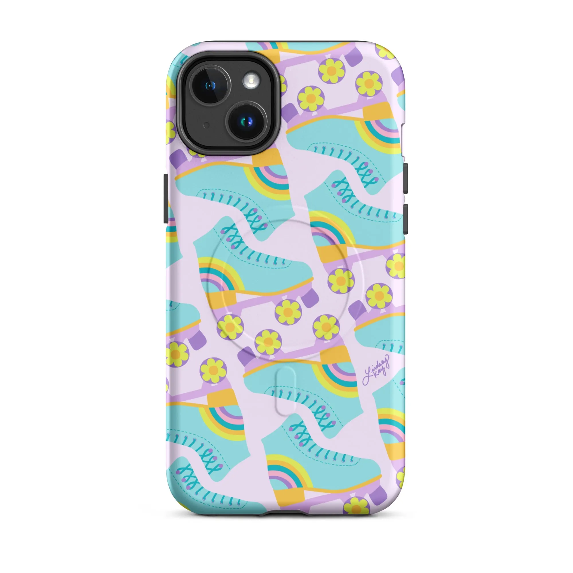 Retro Roller Skates - MagSafe® tough case for iPhone®