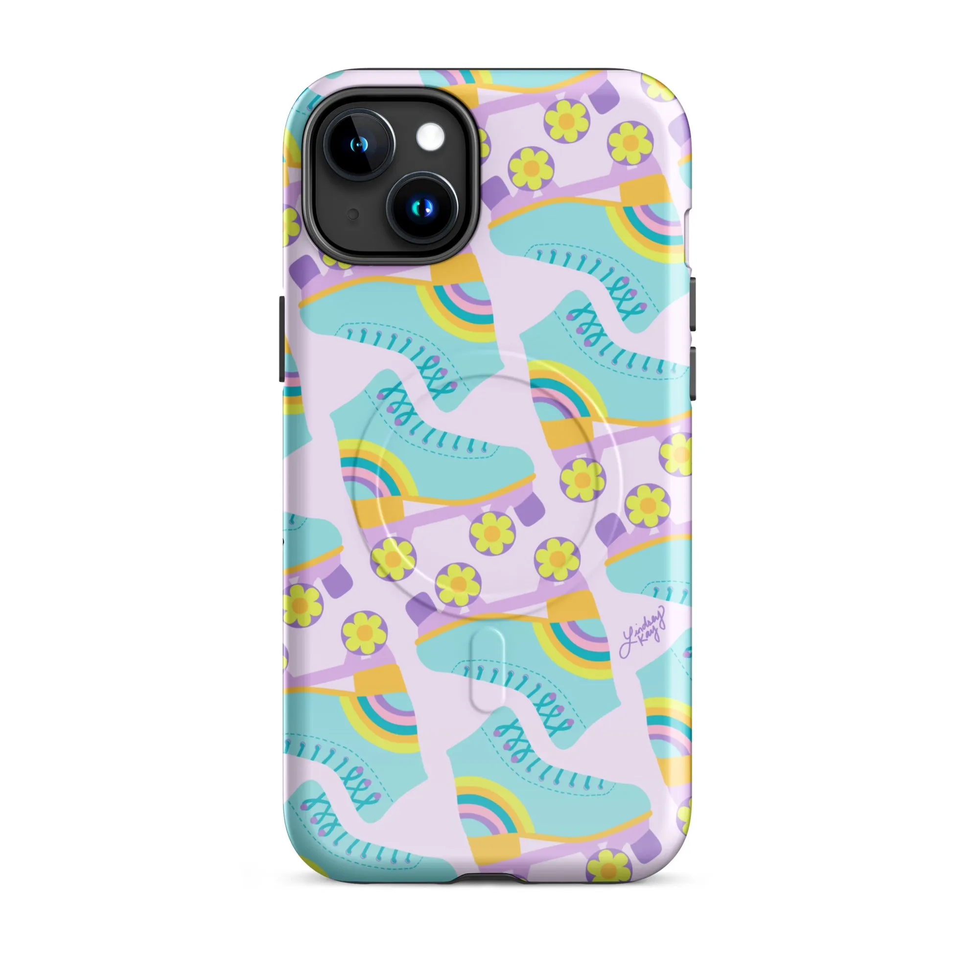 Retro Roller Skates - MagSafe® tough case for iPhone®