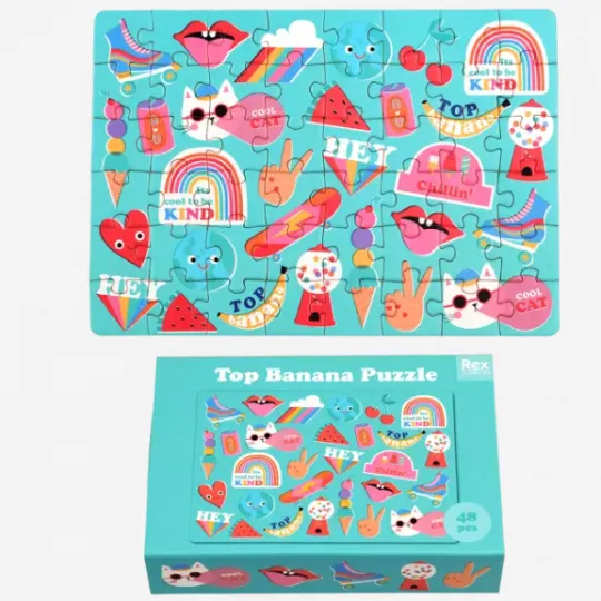 Rex London Top Banana Matchbox Puzzle