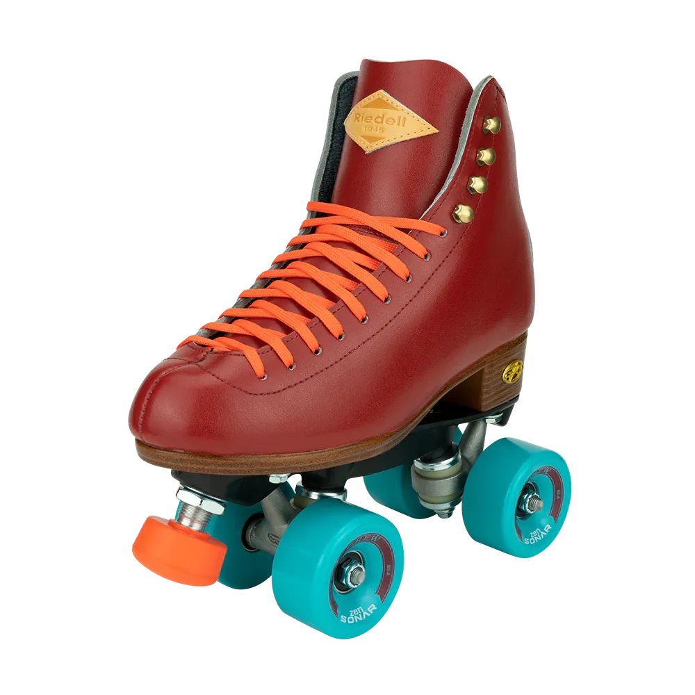 Riedell - Crew Roller Skates - Crimson