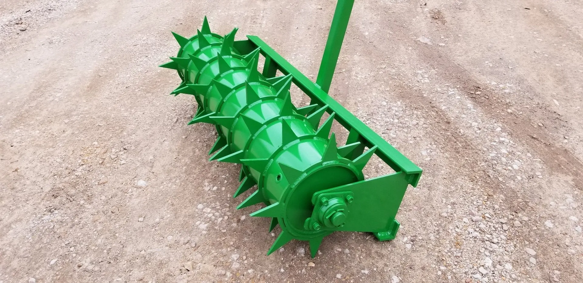 Ripping It Outdoors 4ft. Spike Aerator with 3 Point Hitch or Pull Tongue with 3/8 Thick Spikes