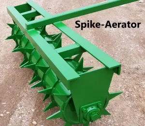 Ripping It Outdoors 5ft. Spike Aerator with 3 Point Hitch or Pull Tongue with 3/8 Thick Spikes