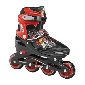 Roces Boys&#39; Skating 400808 Compy 6.0 Boy Black/Red Roller Skates