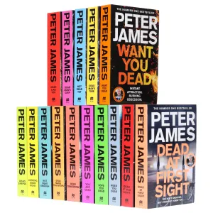 Roy Grace Series By Peter James (Book 1-15) Collection 15 Books Set - Fiction - Paperback