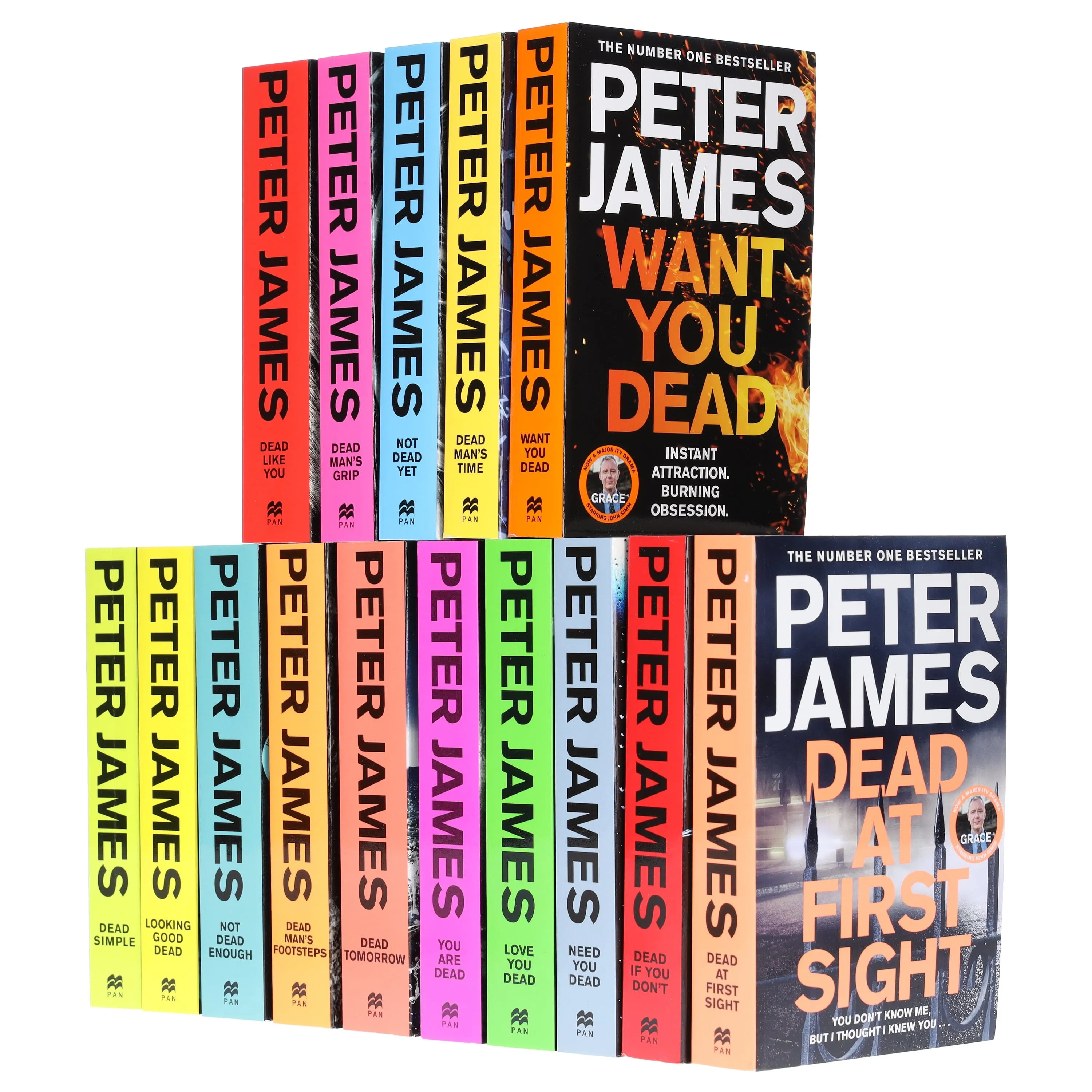 Roy Grace Series By Peter James (Book 1-15) Collection 15 Books Set - Fiction - Paperback