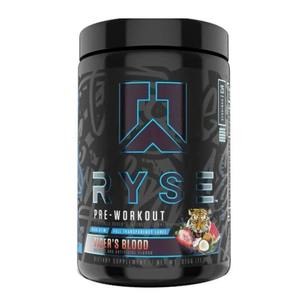 Ryse Supplements Blackout Pre-Workout 25 Servings