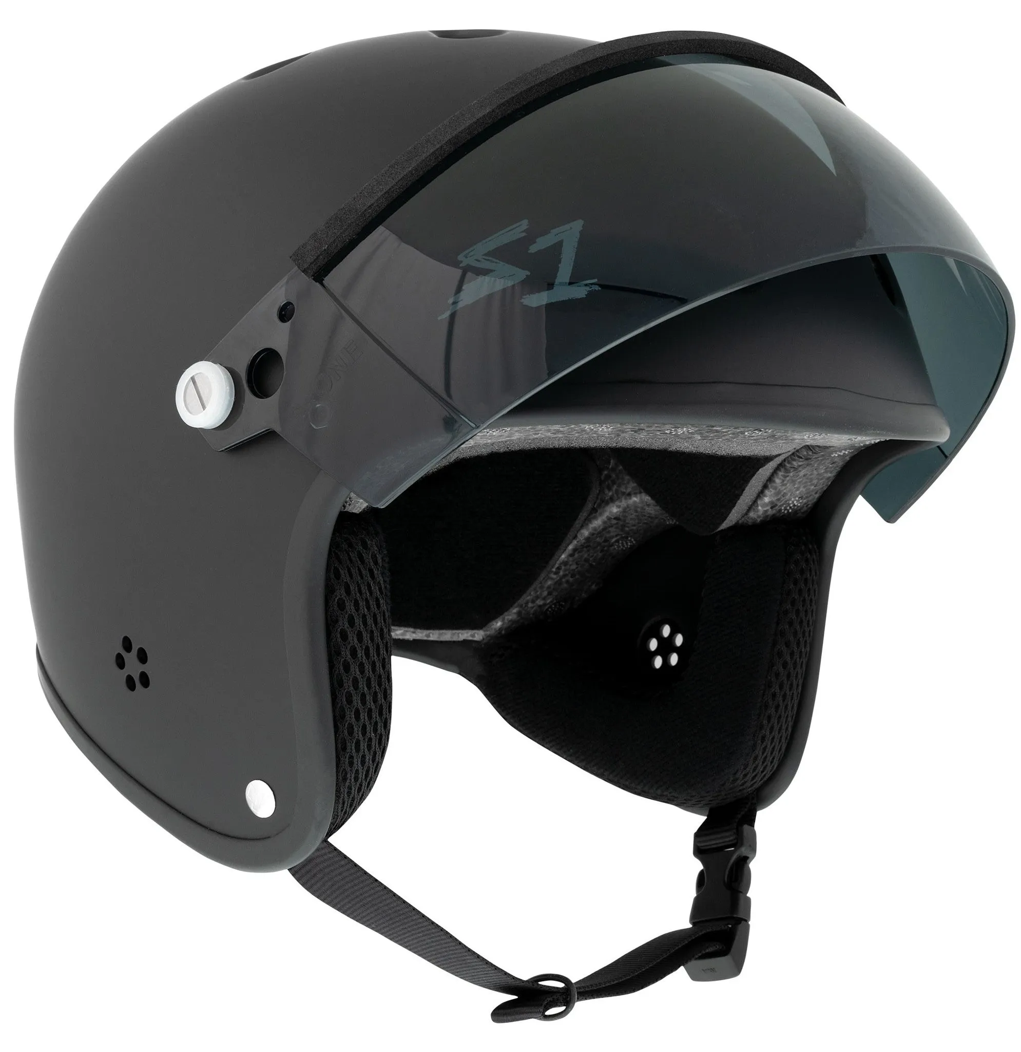 S-One E-Bike Helmet Retro Lifer Black Gloss Glitter