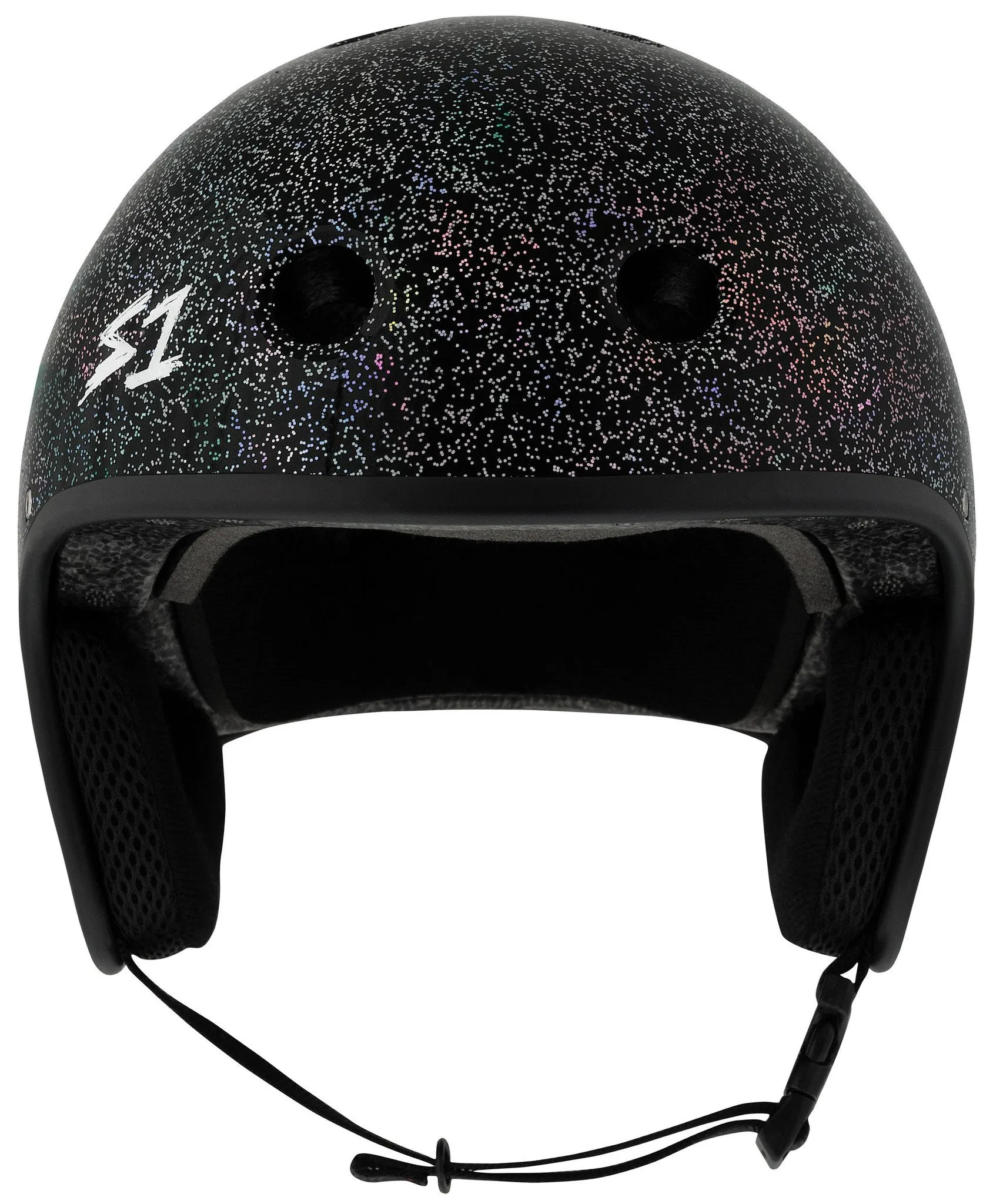 S-One E-Bike Helmet Retro Lifer Black Gloss Glitter