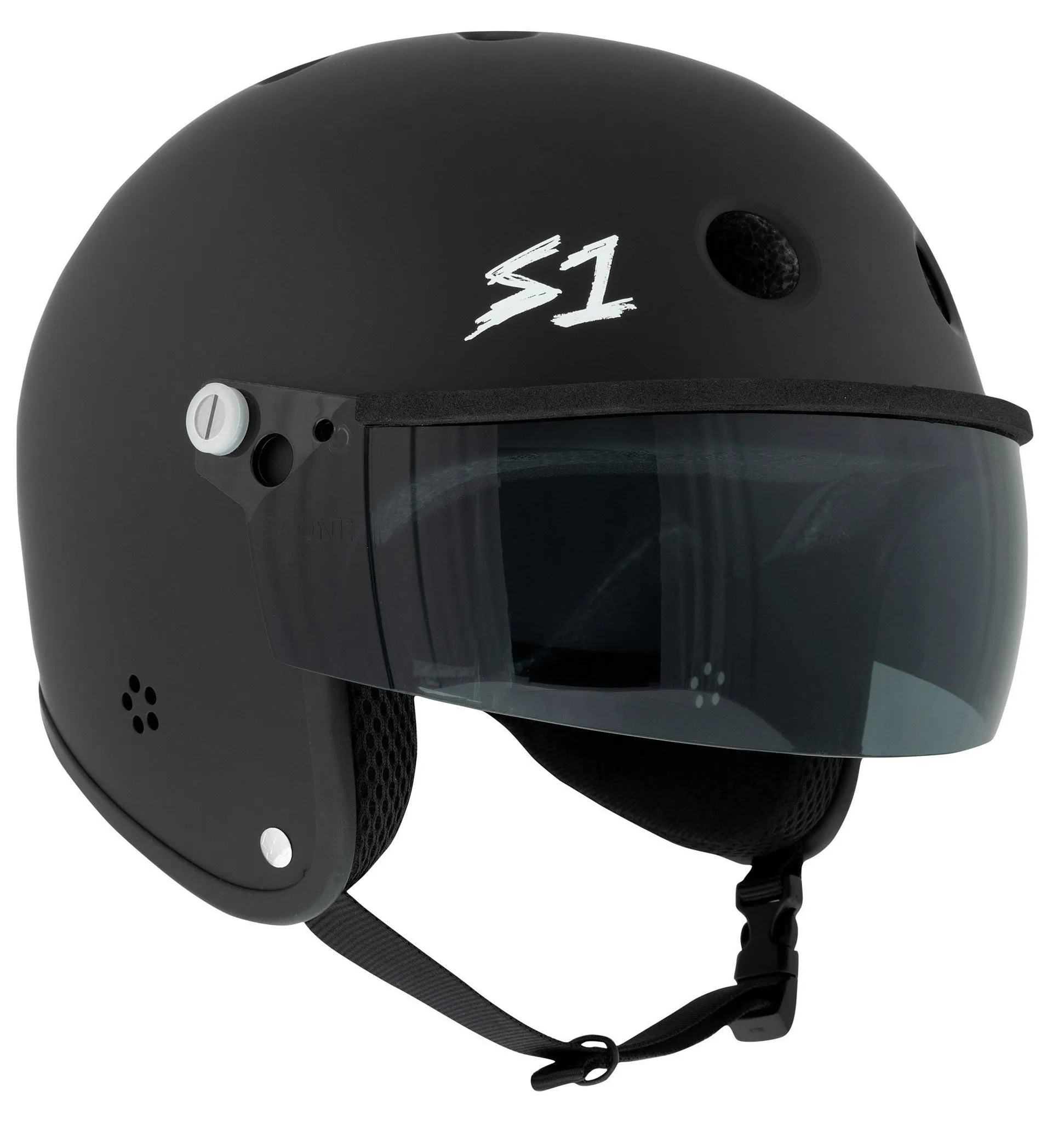 S-One E-Bike Helmet Retro Lifer Black Matte