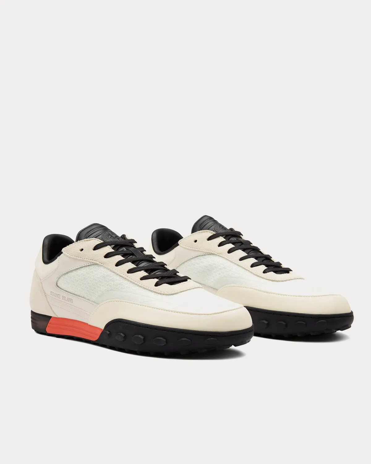 S0202 Ivory Low Top Sneakers