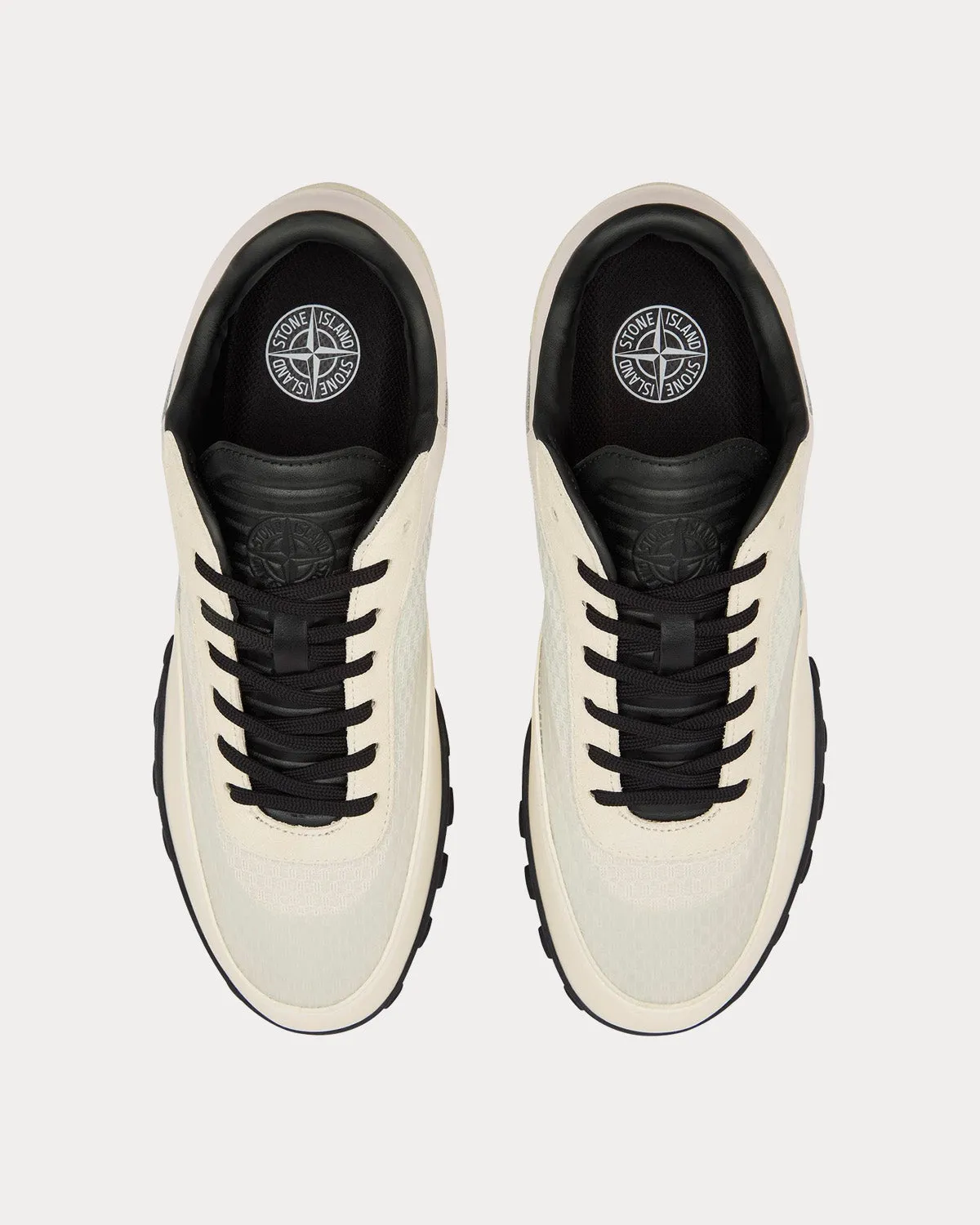 S0202 Ivory Low Top Sneakers