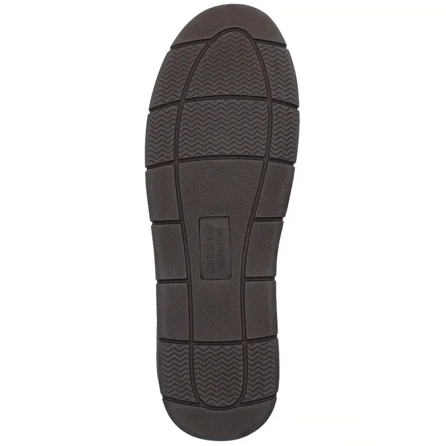 SAN FRANCISCO 49ERS MEN'S FLANNEL MOCCASIN SLIPPERS