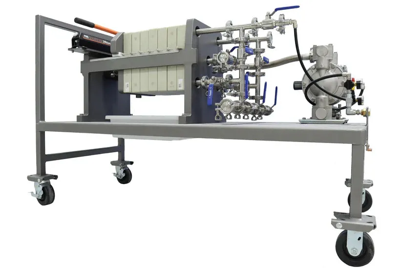 SC Filtration - FDA cGMP Filter Press 0.3 Cubic Feet