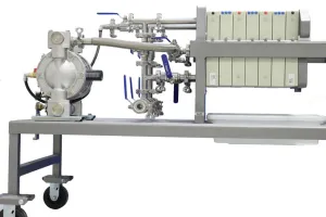 SC Filtration - FDA cGMP Filter Press 0.3 Cubic Feet
