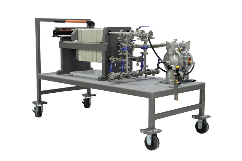 SC Filtration - FDA cGMP Filter Press 0.3 Cubic Feet