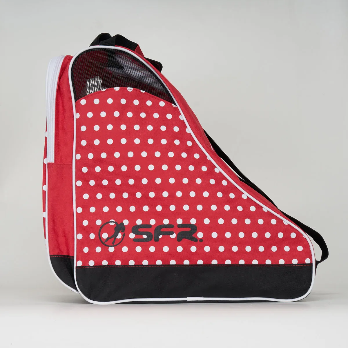 SFR Designer Skate Bag - Red Polka