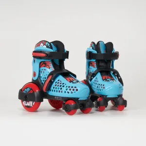 SFR Stomper Adjustable Junior Roller Skates -  Blue