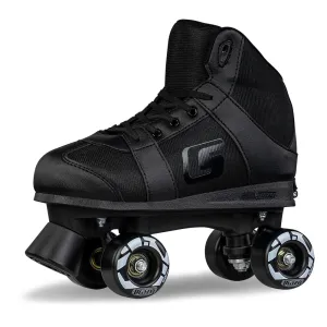 SK8 Black - Size Adjustable Hi-Top Roller Skates