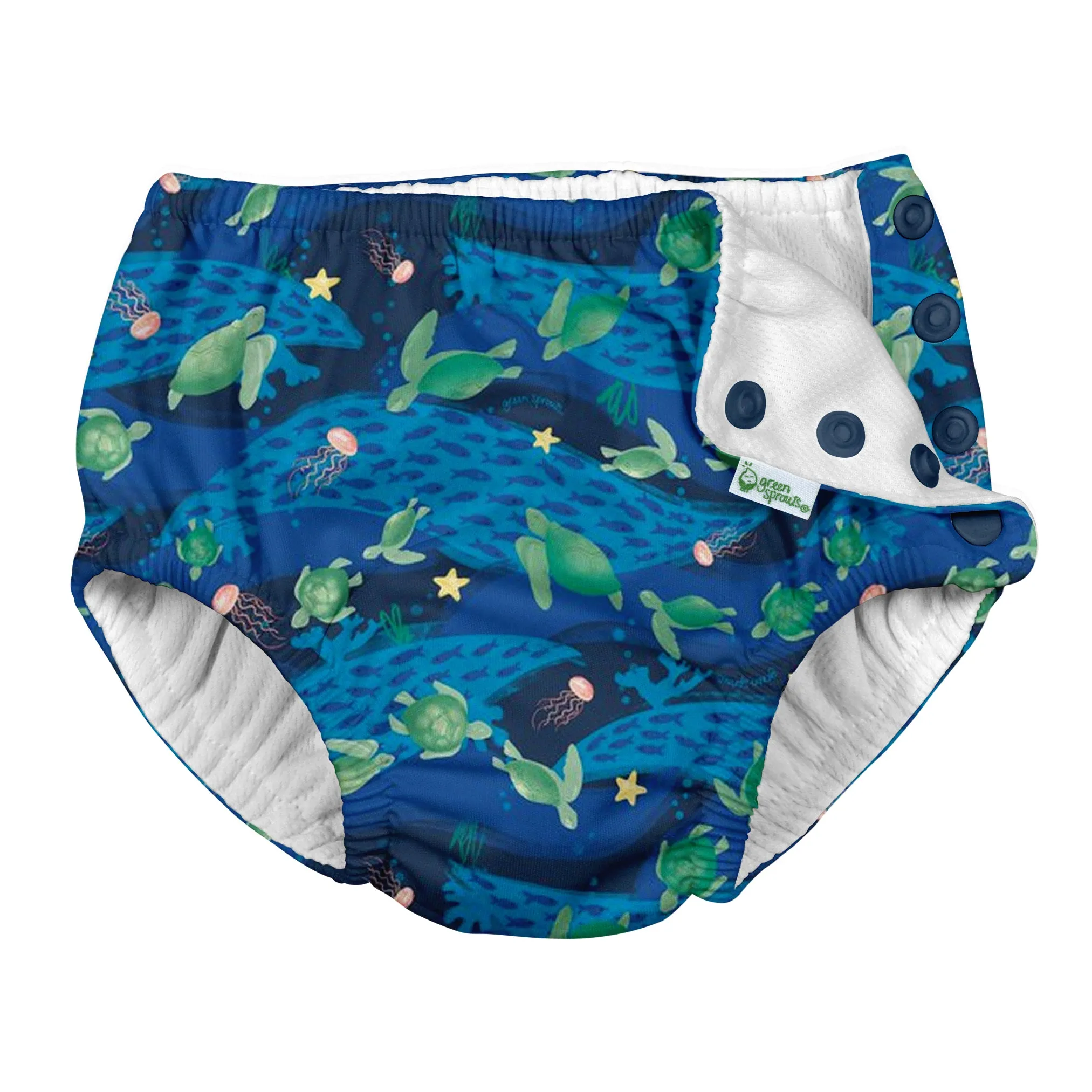 Snap Reusable Absorbent Swim Diaper