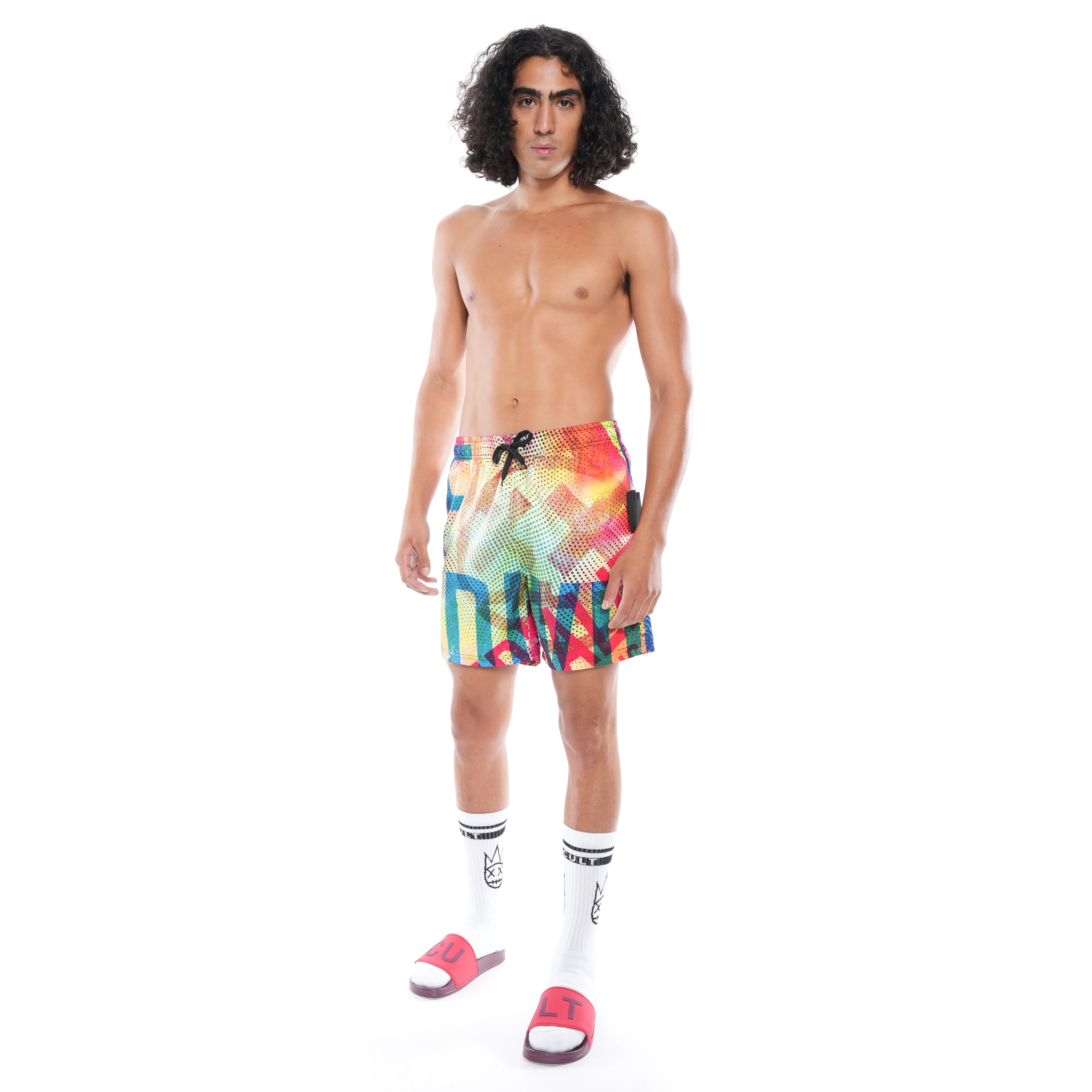 SWIM SHORT IN PARADISE