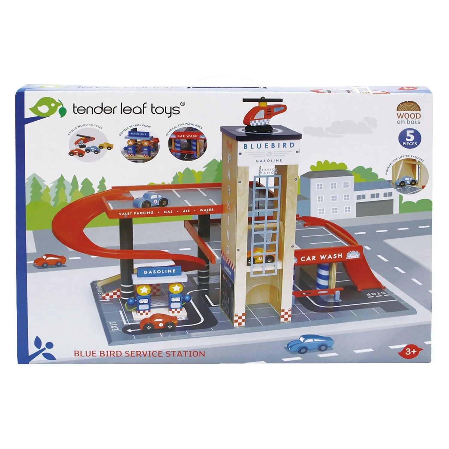 Tenderleaf Toys Blue Bird Service Station (Direct Shipping)