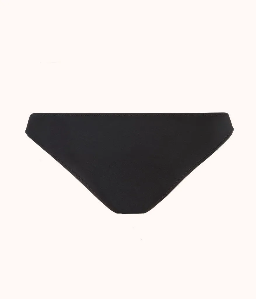 The Swim Bikini Bottom: Jet Black