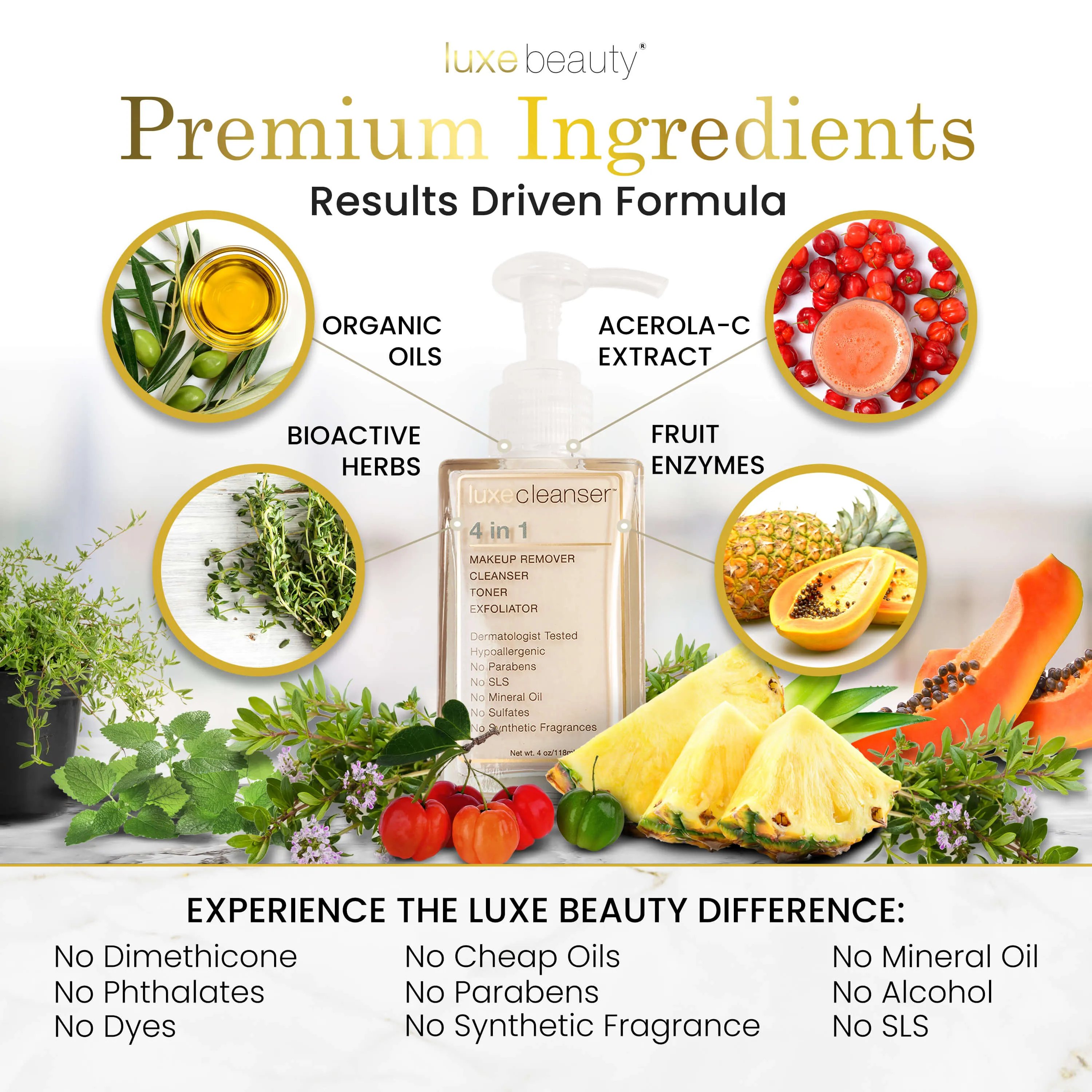 The Ultimate 4 in 1 Vegan Skin Cleanser
