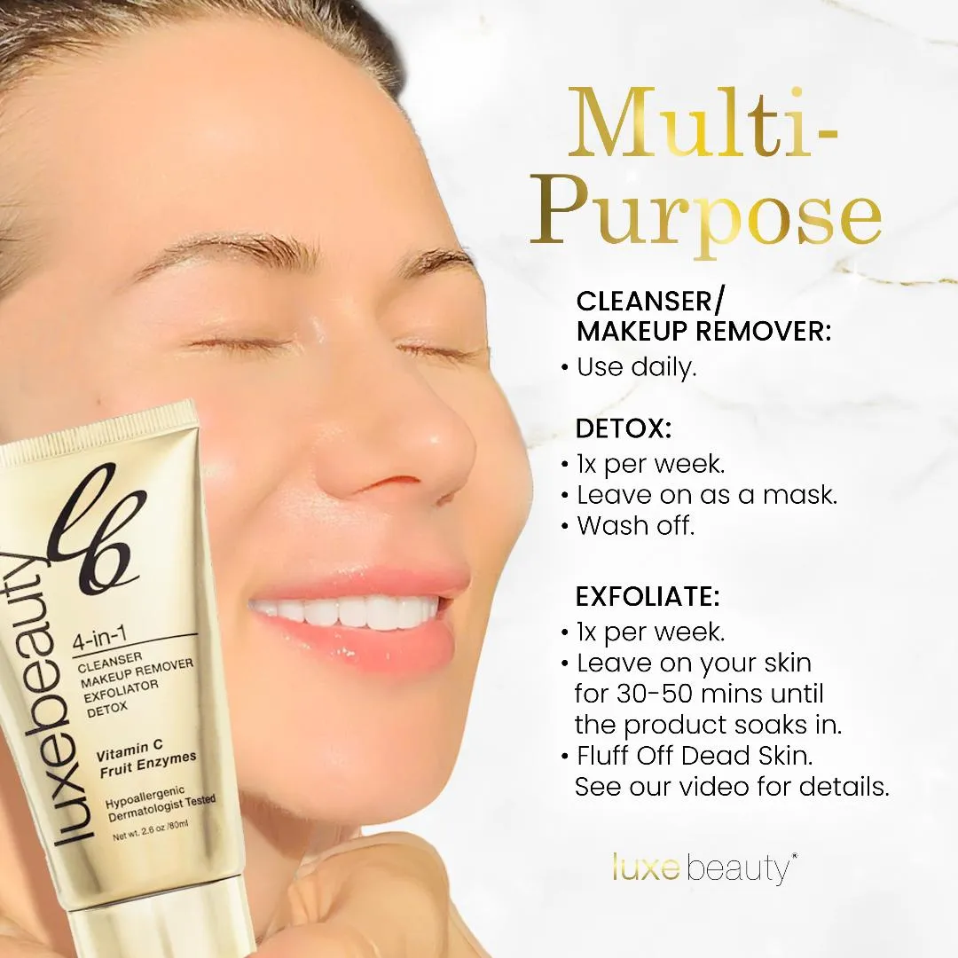 TRAVEL SIZE 4 in 1 Vegan Skin Cleanser