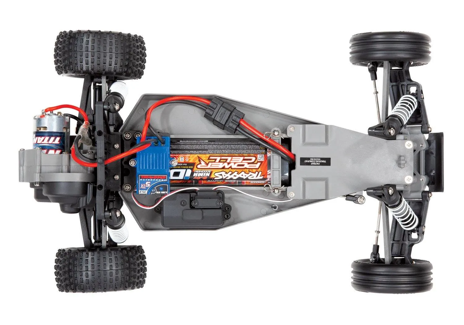 Traxxas 24054-4-RED Bandit 1/10 Scale Off-Road Buggy Red