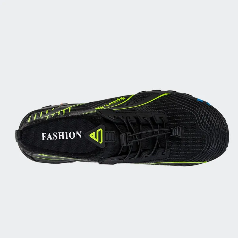 Unisex Water Shoes FBN-934-Black green