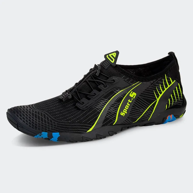 Unisex Water Shoes FBN-934-Black green